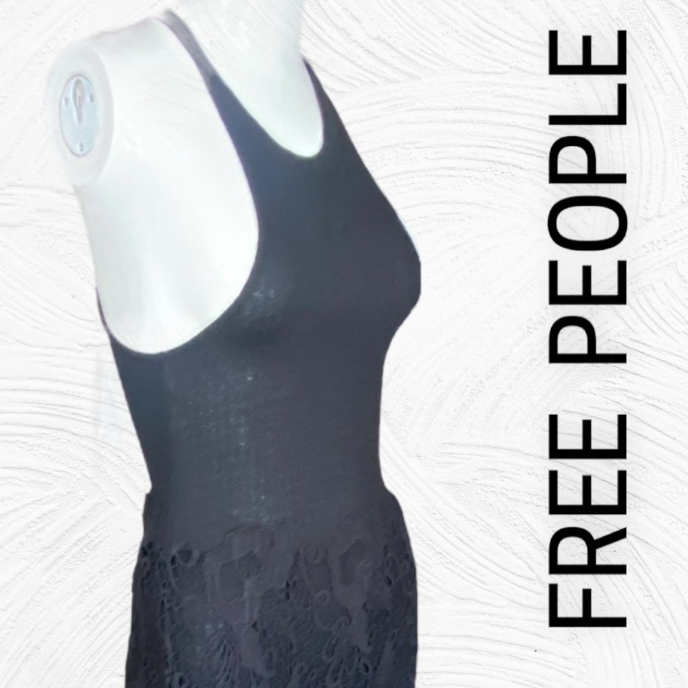 FREE PEOPLE TANK DRESS (SZ XS) - Picture 4 of 7